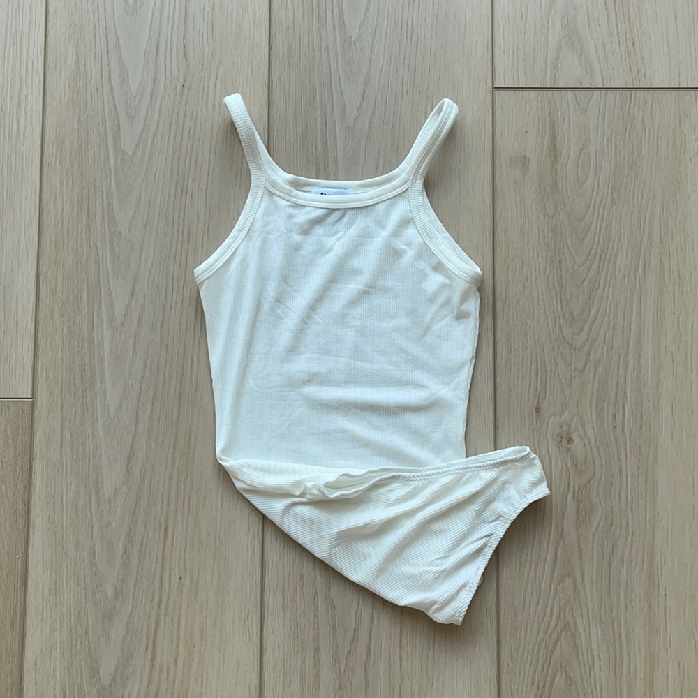 Princess Polly white high neck bodysuit